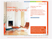 Tablet Screenshot of coming-home.org